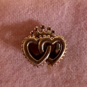 Pandora rose gold crown charm